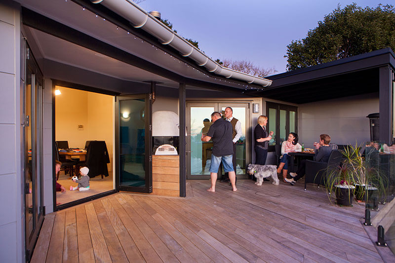 Outdoor living ideas - having a barbecue | Custom Constructions | Taranaki Builders